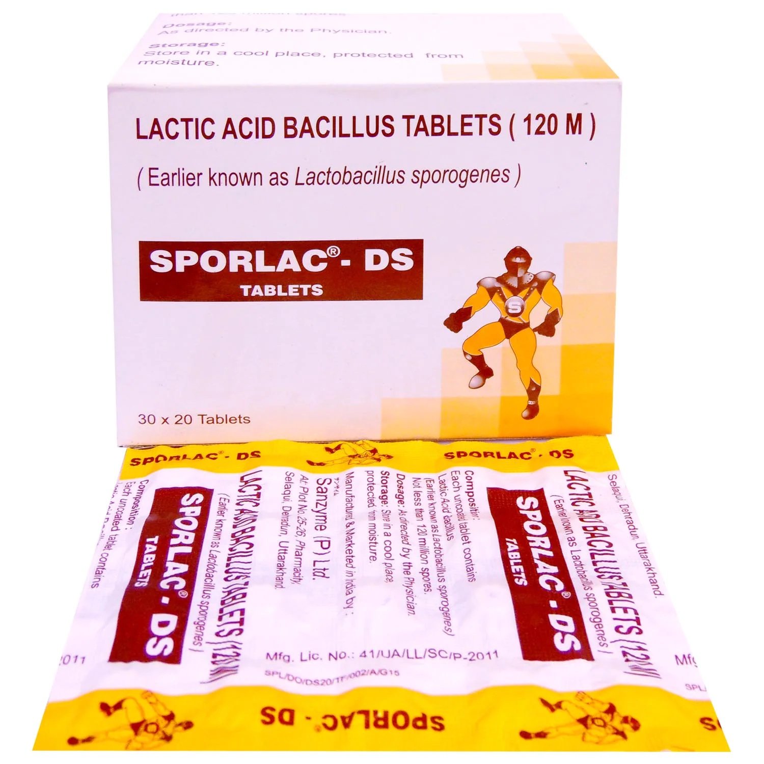 Sporlac DS Tablet | For Stomach Care