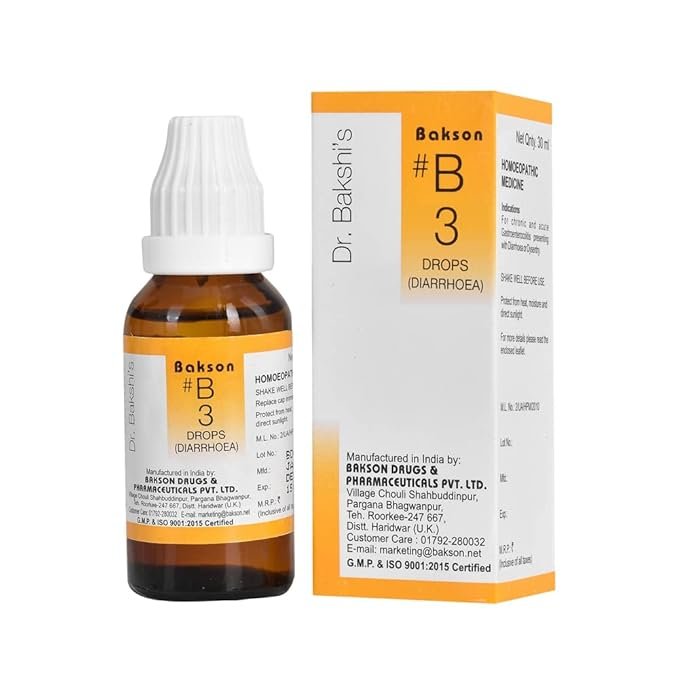 Bakson B3 Diarrhoea Drop