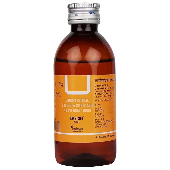 Carmicide Adults Liquid with Sodium Citrate & Citric Acid
